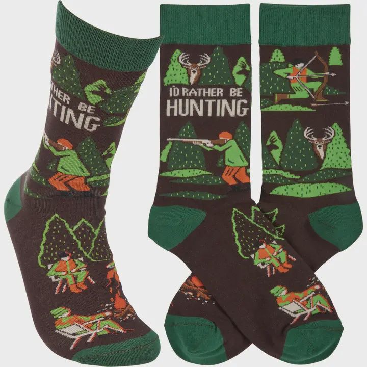 I&#39;d Rather Be Hunting Socks