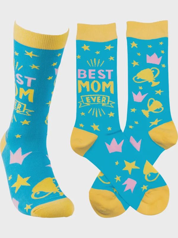Best Mom Ever Socks