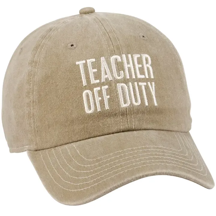 Teacher Off Duty Cap