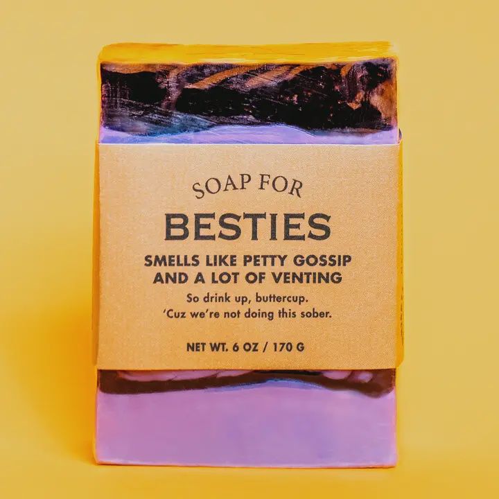 Whiskey River Soap, Theme: Bestie