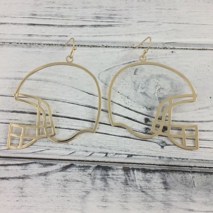 Helmet Earrings