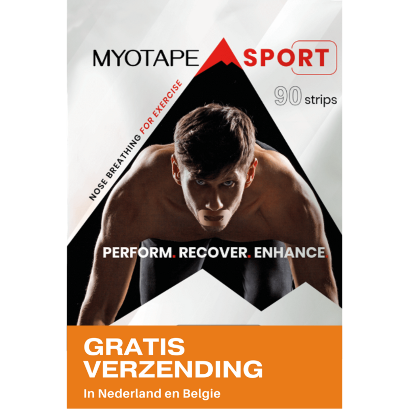 Myotape Sport - Oxygen Advantag  90 strips - Neus Ademhaling - Sport Prestatie Verbeteren &amp; Herstellen