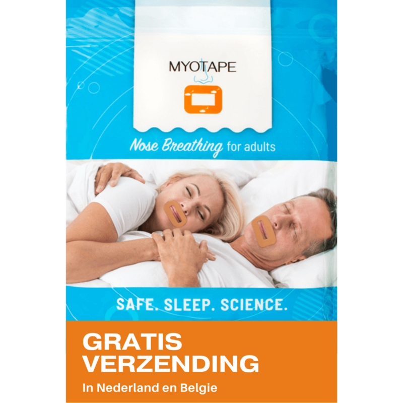 Myotape Gezonde Nachtrust 90 strips - Anti Snurkstrips - Neus Ademhaling - Diepe Slaap - Astma &amp; Allergieën Mondpleister