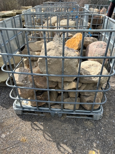 Sandstone Boulders 1'-4' sizes (custom selection) per pound price