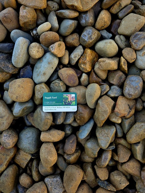 #3 River Rock (per yard)