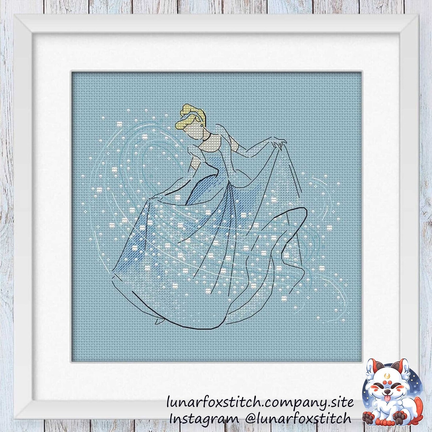 Princess cross stitch pattern