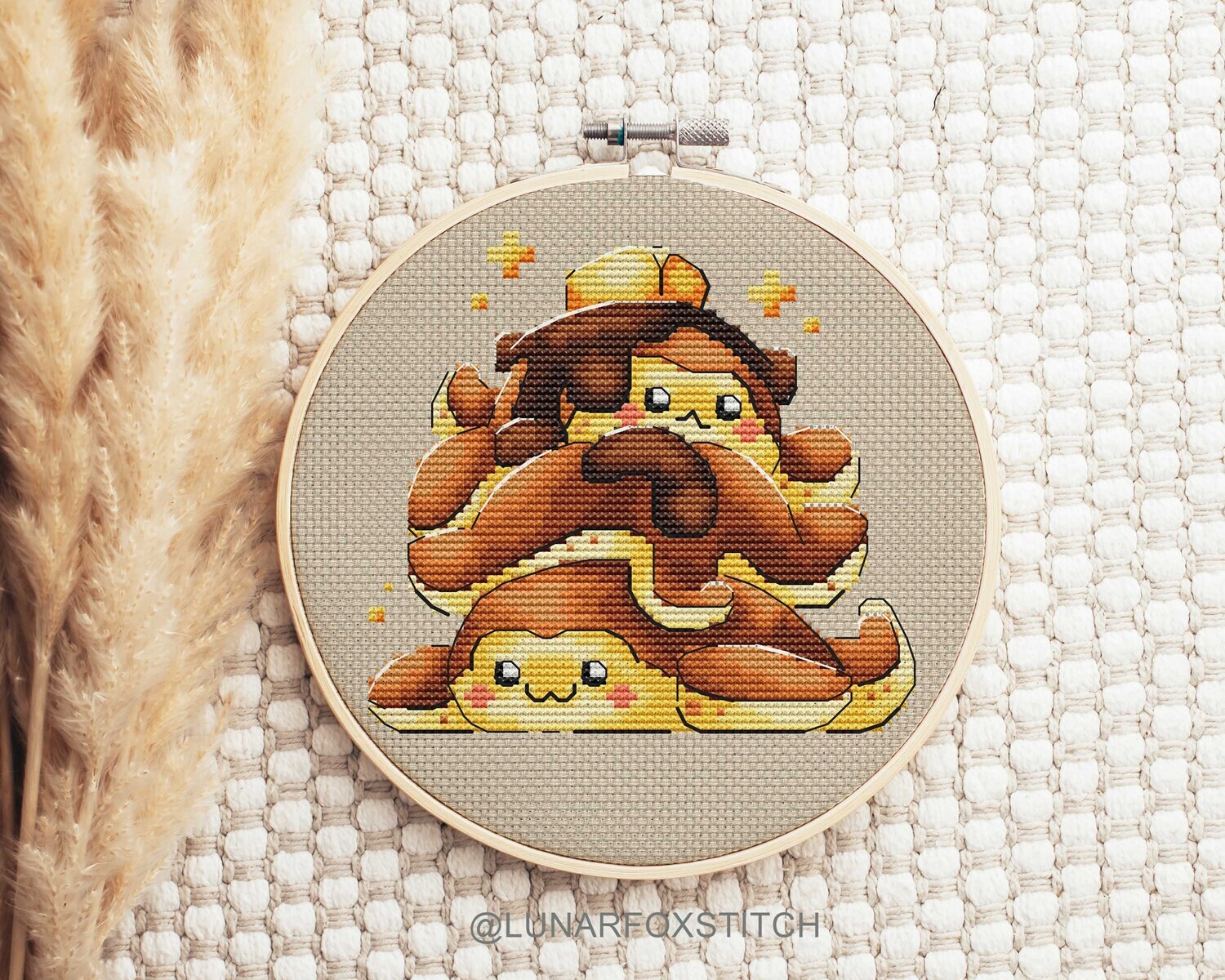 Sea Pancakes cross stitch pattern