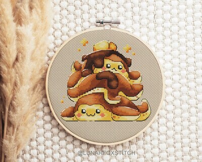 Sea Pancakes cross stitch pattern