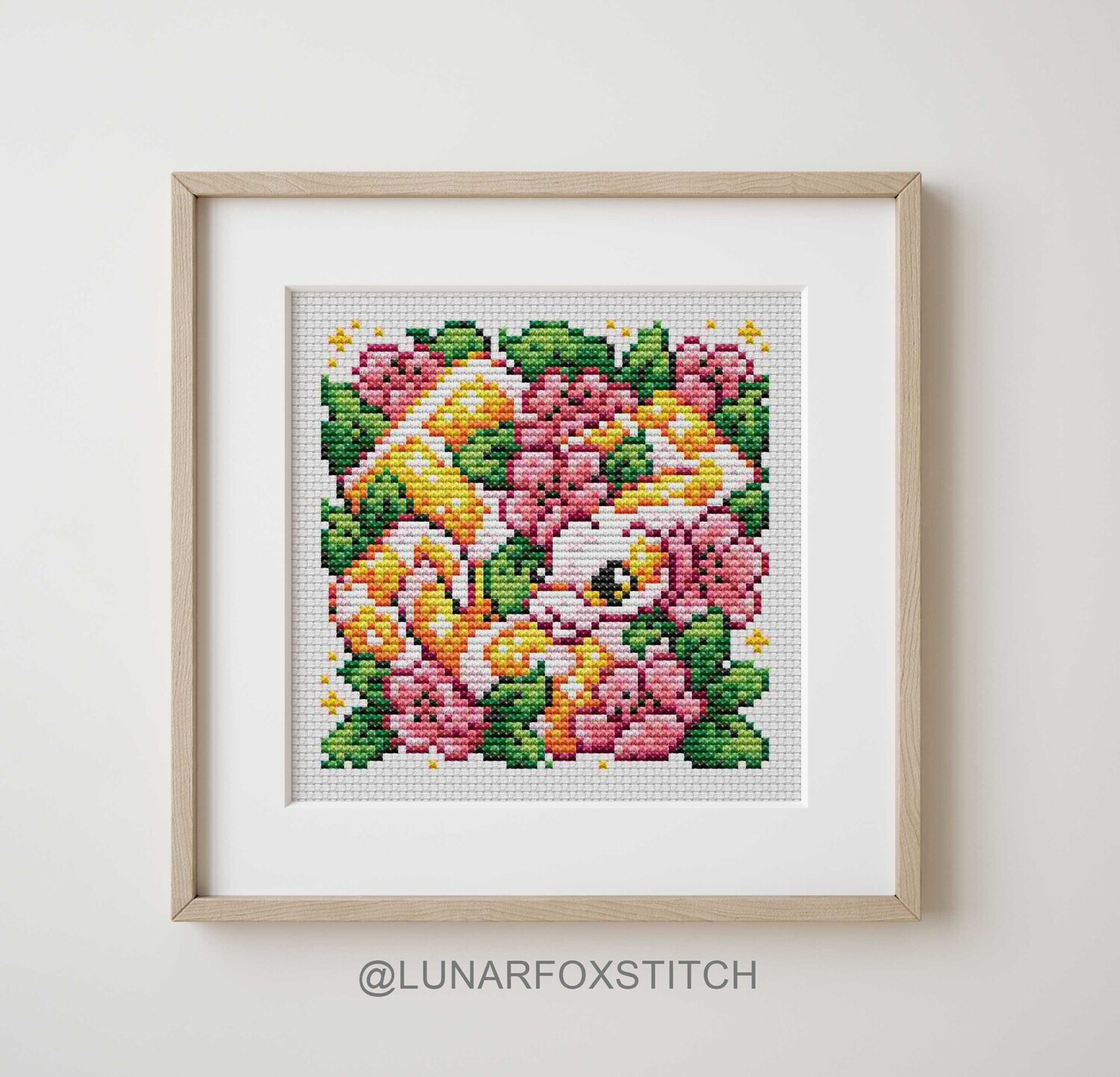 Ball python snake cross stitch pattern