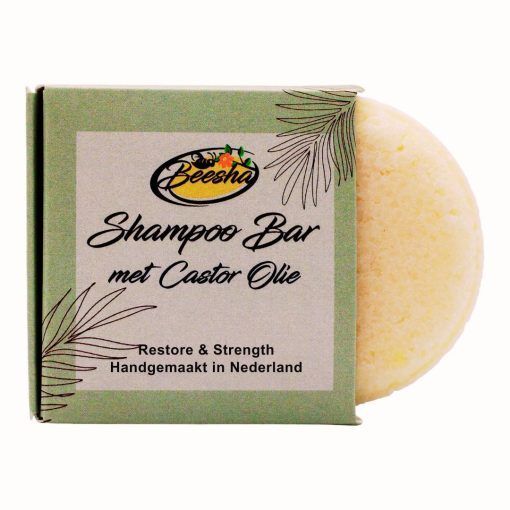 Shampoo Bar met Castor Olie- Restore & Strength