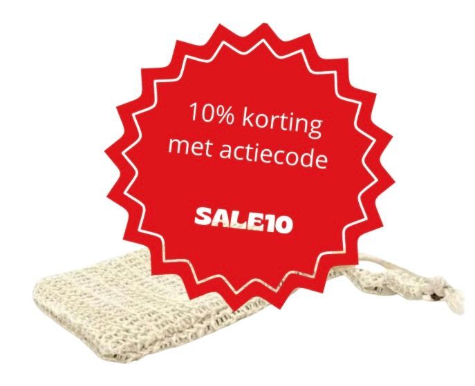 Jute Zeepzakje voor Shampoo of Conditioner Bar