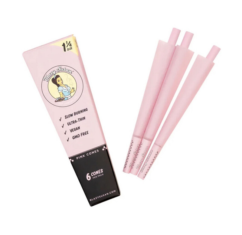 Blazy Susan Cones 1 1/4 Sized 6 Cones Per Pack