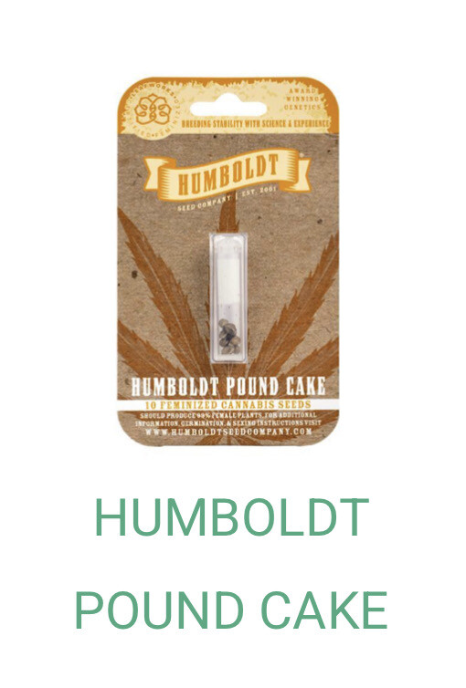 Humboldt Pound Cake- Humboldt Seeds