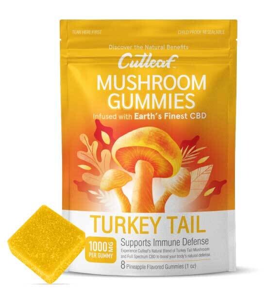 Cutleaf Turkey Tail Mushroom Gummies