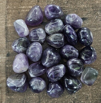 Amethyst Gemstones Semi Tumbled
