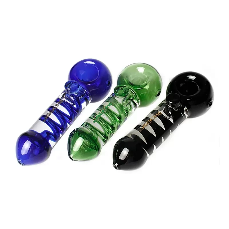 Phoenix Star Freezable Coil Spoon Pipe 5.5 Inches (Green)