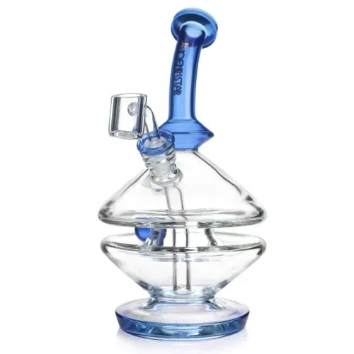 Phoenix Star New Dab Rig with A Rotatable Ball 9 Inch (BLU)