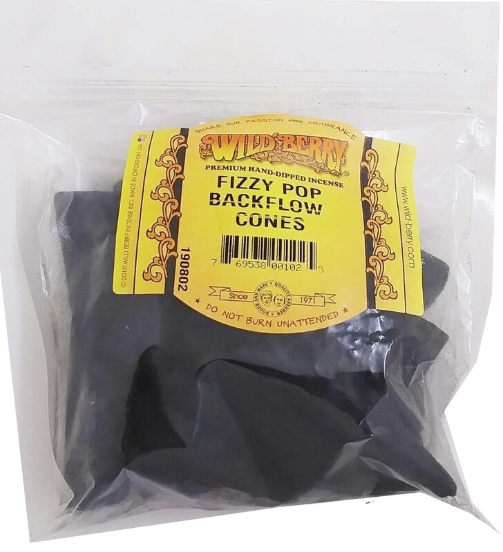 Wild Berry Fizzy Pop Backflow Incense Cones (25pk)