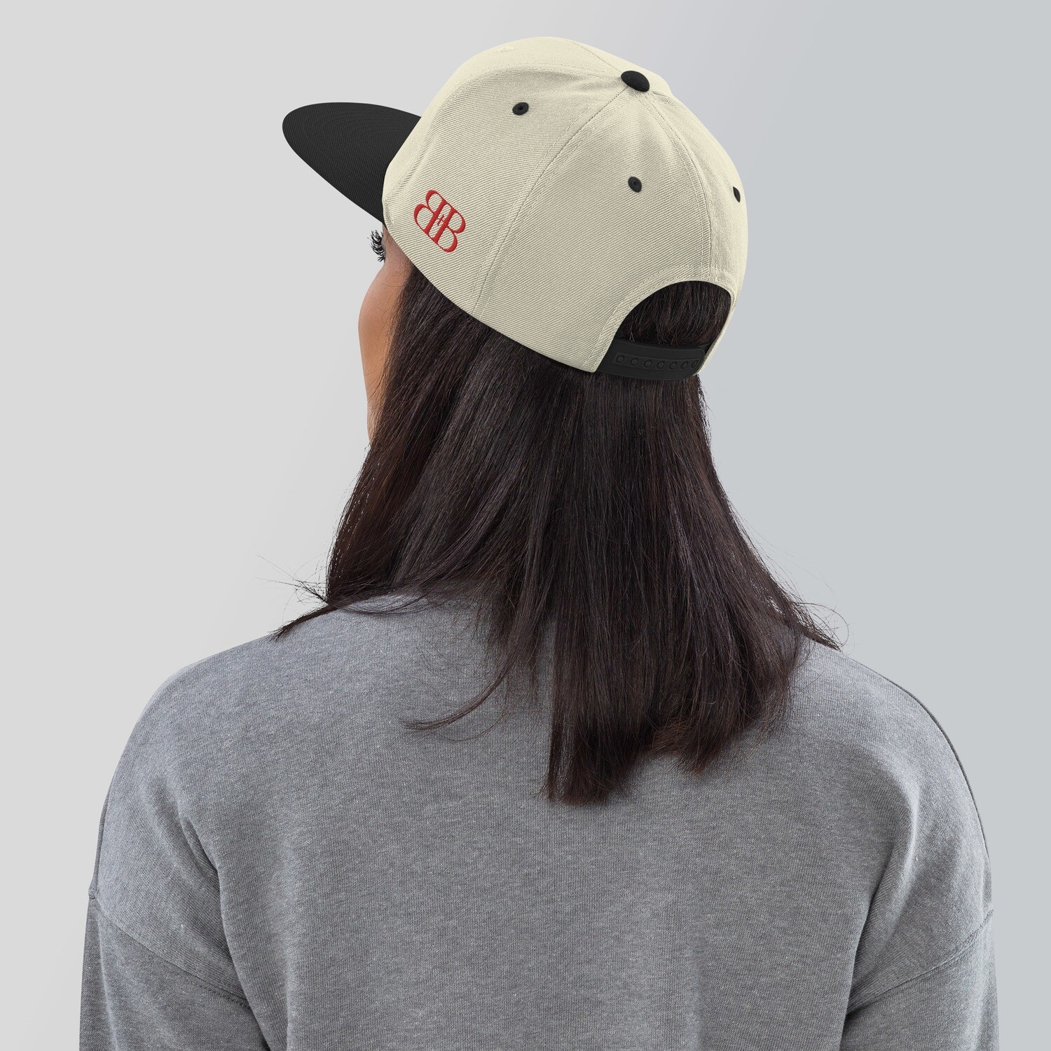 Baseball Stitch Snapback Hat