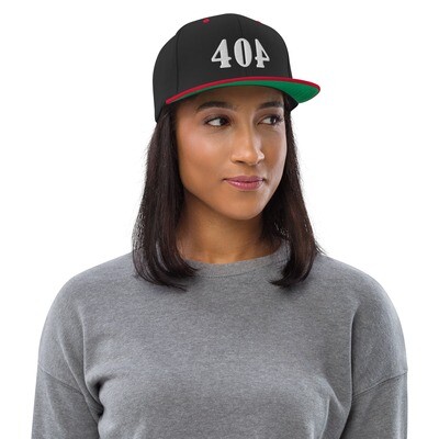 404 Snapback Hat copy