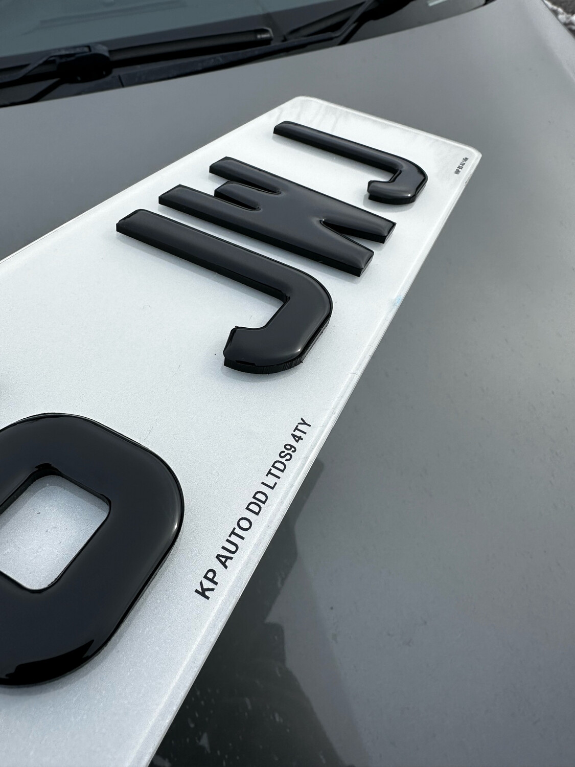 4D Gels Number Plates
