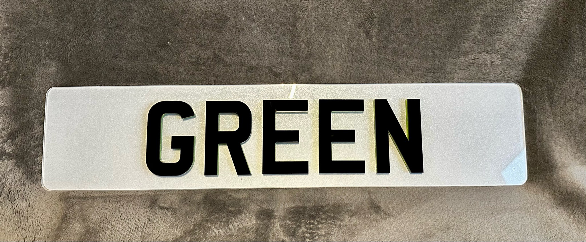 4D ACRYLIC NEON COLOUR SHOW PLATES