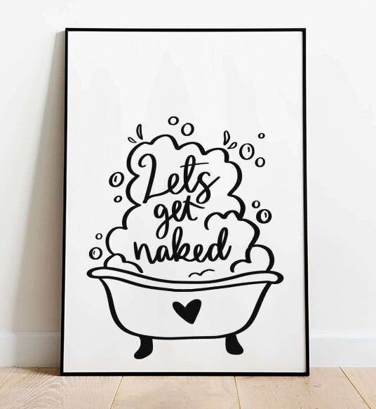Lets Get Naked Poster