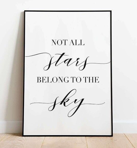 Not All The Stars Poster