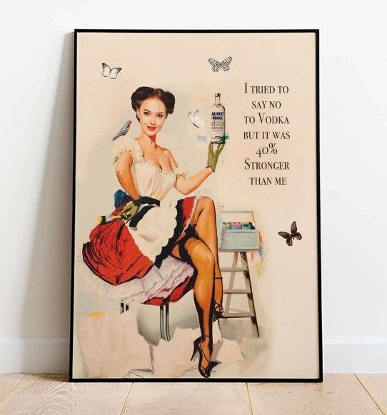 No To Vodka Poster