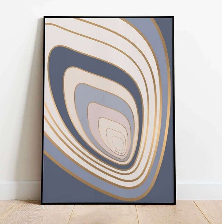 Abstract Balance 27 Poster