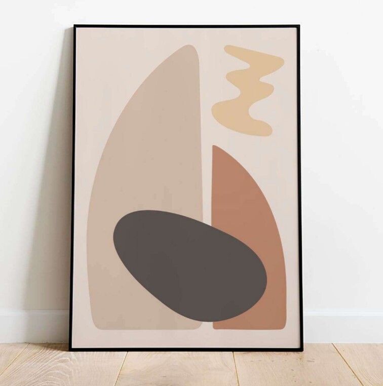Abstract Balance 09 Poster