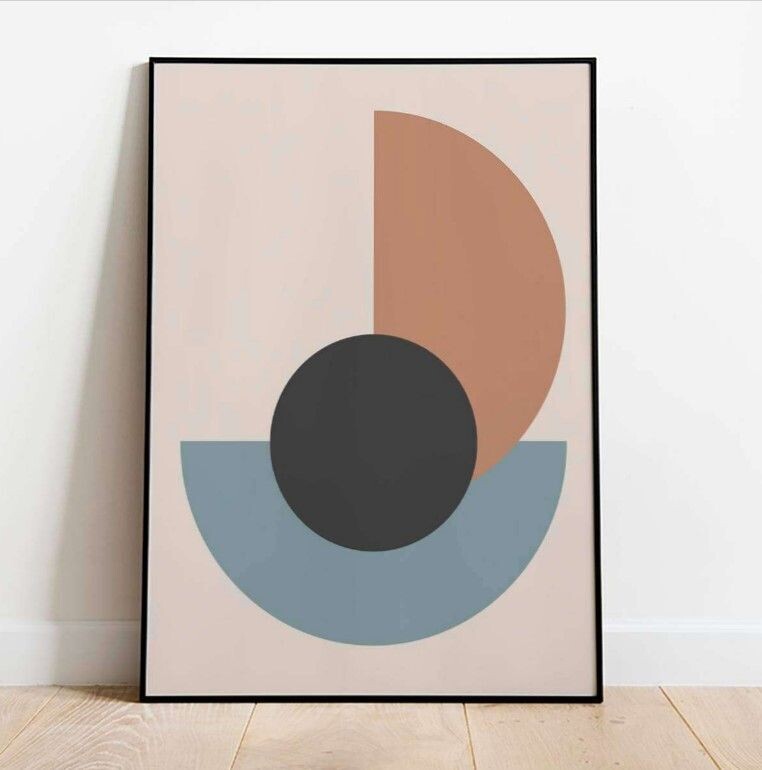 Abstract Balance 22 Poster