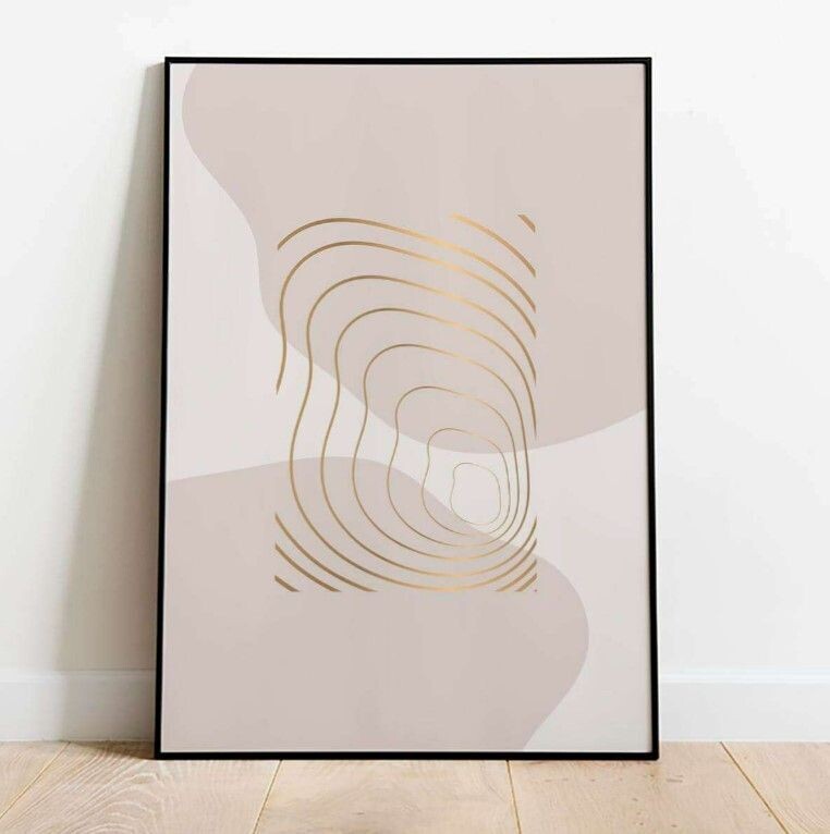 Abstract Balance 34 Poster