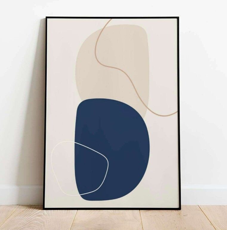 Abstract Balance 44 Poster