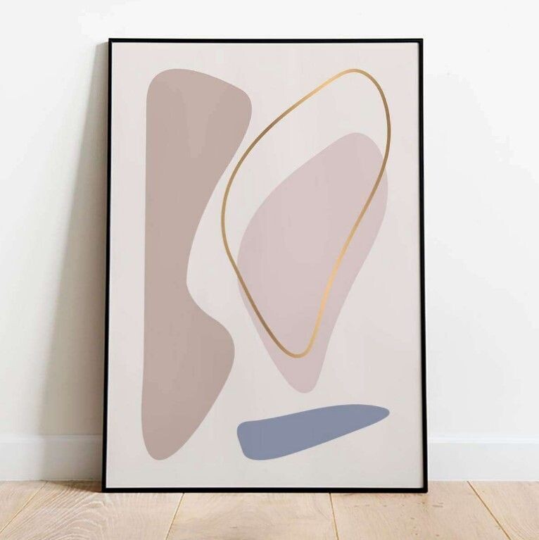 Abstract Balance 28 Poster