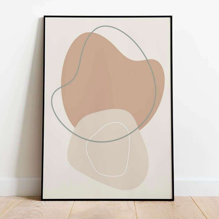 Abstract Balance 37 Poster