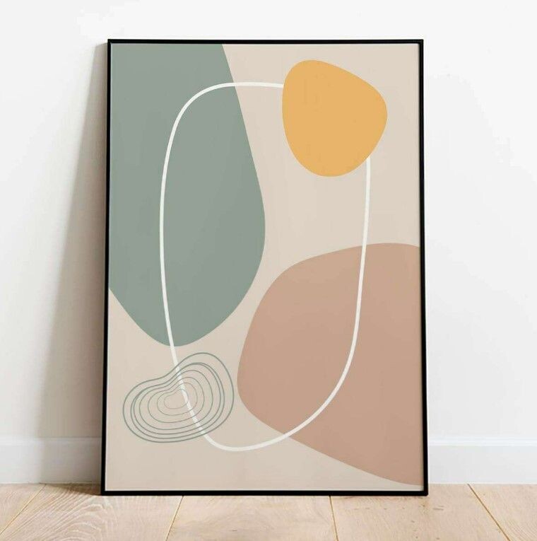 Abstract Balance 52 Poster