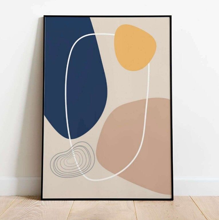 Abstract Balance 42 Poster