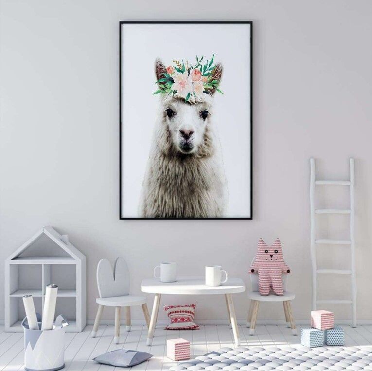 Animal Poster - Alpaca