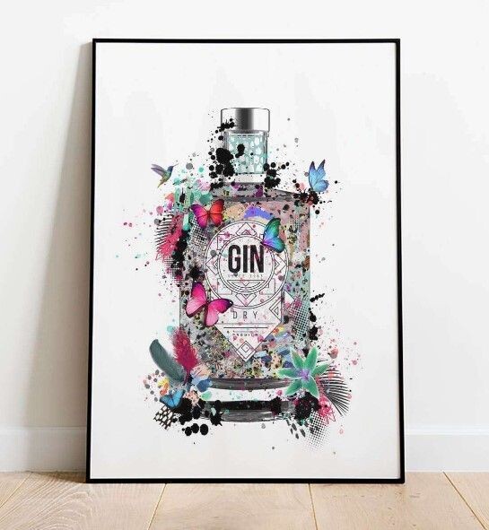 Bottle Poster - Gin 01