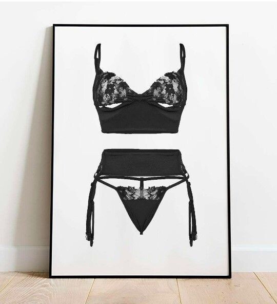 Lace Underwear 03 Poster