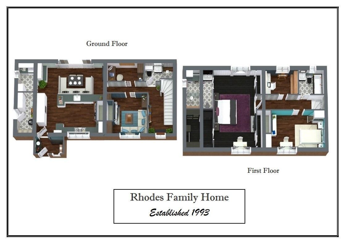 Bespoke Family Home 3D Drawing