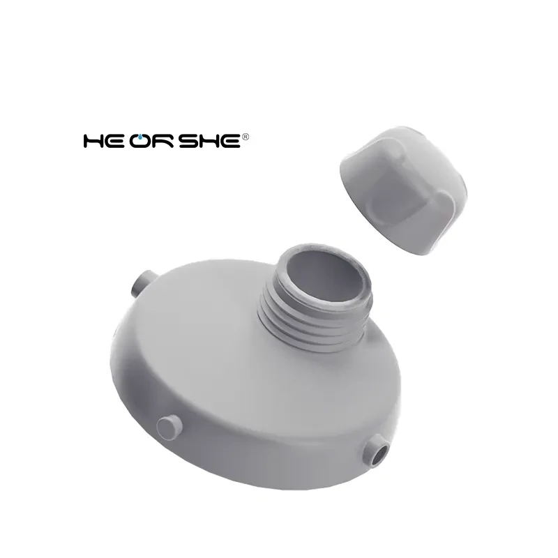 HE OR SHE Premium transform lid, bottle accessories (Grey)