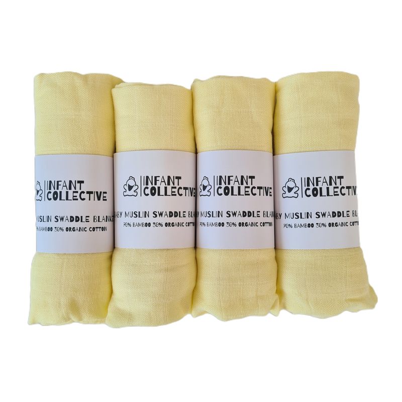 Medium, Baby Muslin, Swaddle, Cloth, 100% Organic Cotton