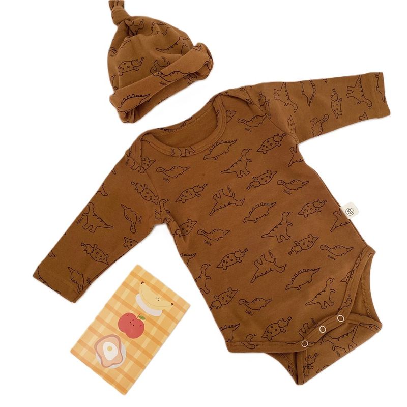 Dinosaurs Round Neck Baby Suit