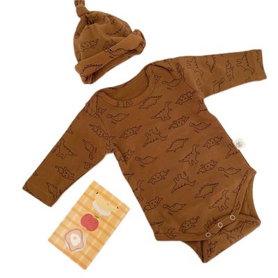 Dinosaurs Round Neck Baby Suit