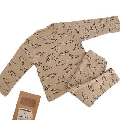 Dinosaurs Round Neck Baby Pyjamas