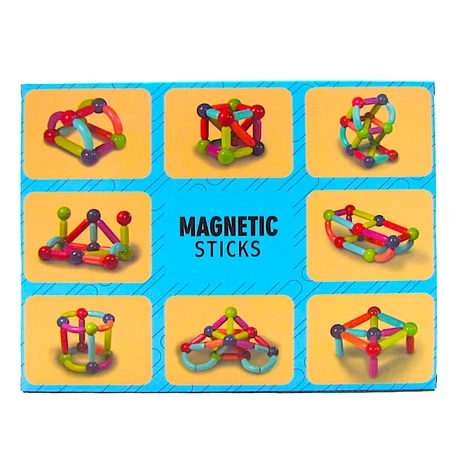 64 Pieces Magnetic Sticks