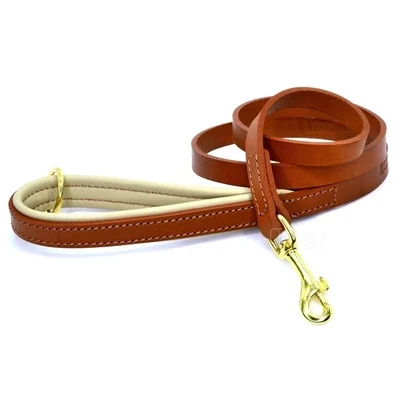 D&H Padded Leather Lead