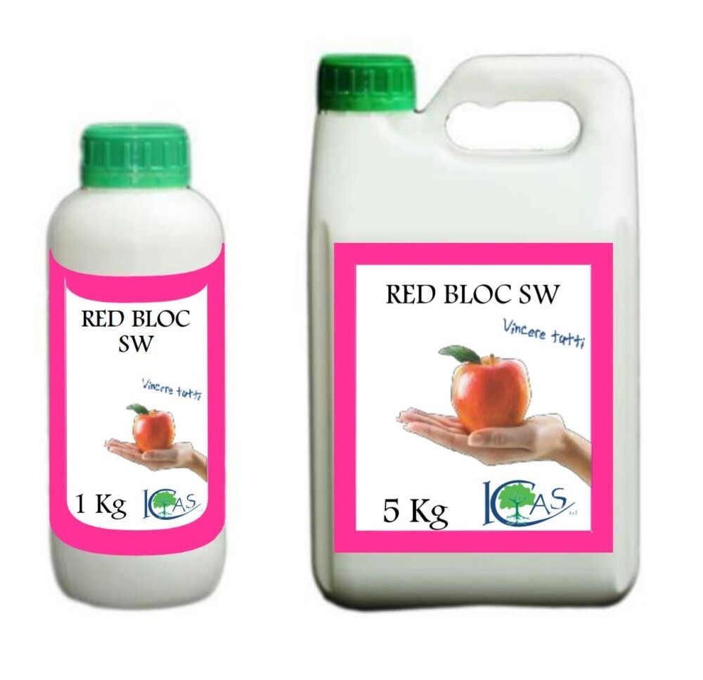 RED BLOCK estratto liquido di alghe rosse ICAS 5 kg